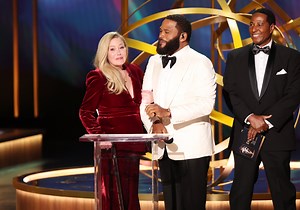 Christina Applegate got emotional over receiving a standing ovation at the 2024 Emmy Awards amid her continued MS journey. | Access