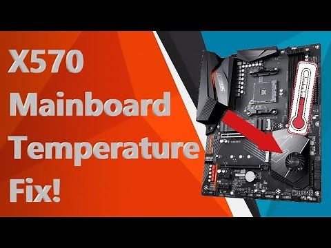 The thing about the high X570 chipset temperature...