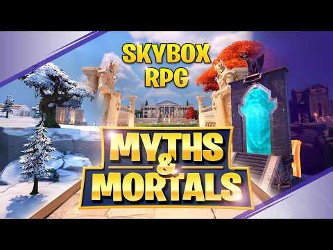 SKYBOX ☁️ MYTHS & MORTALS 🏛 - 0699-3908-1492 (Trailer) | Fortnite Map Code