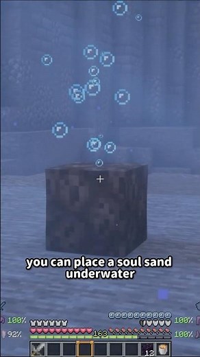 INSANE Bubble column in Minecraft