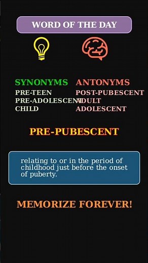 Pre-pubescent: The Developmental Stage Before Puberty 🧒📊 A Scientific & Social Term