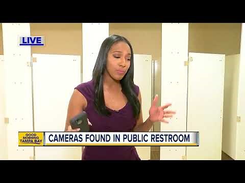 Police: Maintenance worker placed hidden cameras above ceiling tiles in women's restrooms