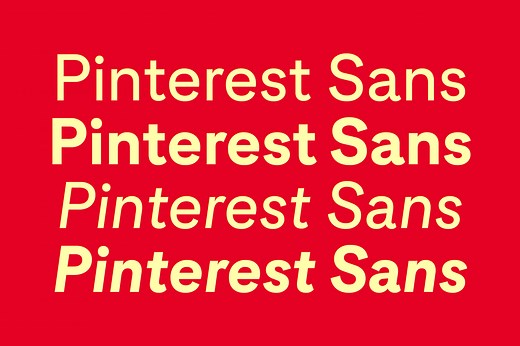 GT – Pinterest Sans, Custom Typeface