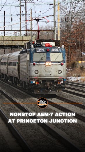 Trainiac Productions on Instagram: "Nonstop AEM-7 action on the Northeast Corridor! On February 10, 2015, I spent a part of the afternoon at NJ Transit’s “Princeton Junction” Station at West Windsor, New Jersey. Although new ACS-64 locomotives were actively entering service, the classic “toasters” still reigned supreme! This is a small sampling of the day’s sightings. I sure miss seeing these locomotives."