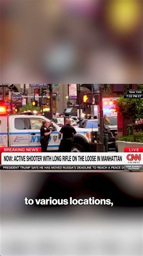CNN’s Erin Burnett skewered for saying NYC shooter was ‘possibly white’ #shorts