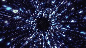 Luminous Particles Move Tunnel Loop Motion Stock Footage Video (100% Royalty-free) 3410235073 | Shutterstock