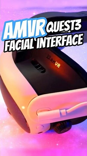 The Best Quest3 Facial Interface: AMVR #Quest3 #MetaQuest #AMVR
