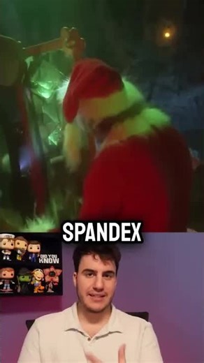 The Grinch costume was made of real yak hair #howthegrinchstolechristmas #thegrinch #christmasmovies