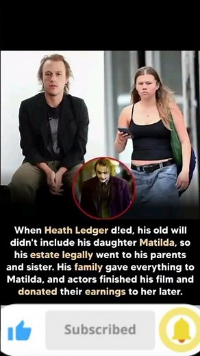 The Truth About Heath Ledger’s Legacy ❤️ | What Happened to His Daughter?