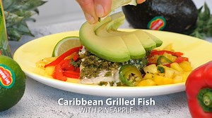 20 reactions | This Caribbean Grilled Fish recipe will have you thinking to yourself - wow adding Fresh Del Monte® pineapples to any recipe is always a delicious idea https://delmontefresh.com/recipes/caribbean-grilled-fish-with-pineapple | Del Monte Fresh Produce | Facebook