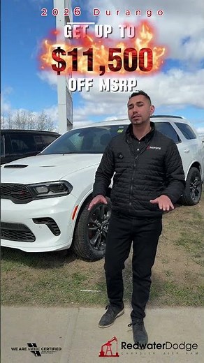 HUGE May Savings on 2026 Dodge Durango | Up to $12,000 OFF at Redwater Dodge! 🏎️💨