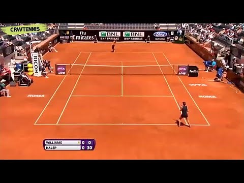 Serena Williams vs Simona Halep | 2013 Rome SF | Highlights