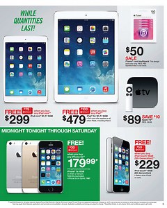 Target's Black Friday ad: $100 gift cards on $479 iPad Airs, $10 off iTunes/Apple TV, $75 on iPad mini, much more - 9to5Mac