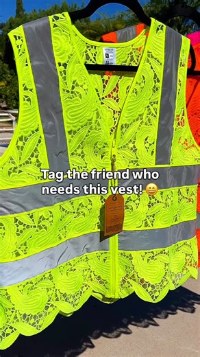 The Original Lace Safety Vest™ on Instagram: "Lightweight doesn’t mean lower standard. The no-pocket option keeps a clean profile while meeting ANSI/ISEA 107-2020 Class 2 requirements. ✨ #LaceSafetyVest #constructionlife #safetyfirst #bluecollar #workapproved"