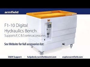 Armfield F1-10 Hydraulics Bench and Accessories