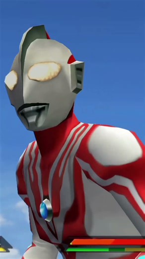 Ultraman Ribut memutarkan Ultraman Agul😂game Ultraman Fighting Evolution 3#shorts#shortvideo