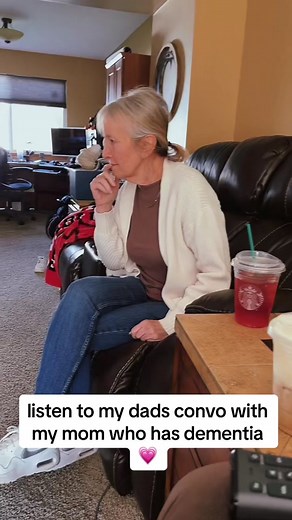 My mom was diagnosed with primary progressive aphasia, a form of dementia that affects her speech. I get asked all the time “what is she saying?” “how do you know what she wants” Well we dont…we try our best. We’re with her 24/7 so we just know sometimes, but including them in conversation is so important because she knows what she wants to say she just cant form the words. This makes her feel included, which makes her happy. #caregiver #fyp #dementia #dementiaawareness #dementiacare #alzheimer