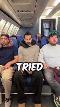 The Most Cursed Airplane Seating Arrangement Ever! 😭✈️