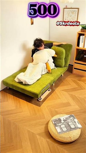 Sofa cum bed #trending #smartgaudget #furniture #viral #sofa #sofaset #sofabed #tiktok #tiktokvideo