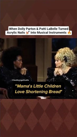 ICONIC MOMENT: Dolly Parton & Patti LaBelle Turn Acrylic Nails 💅🏼 Into Musical Instruments 🔥