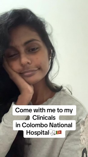 Day in the Life of a Med Student at Clinicals in Colombo National Hospital