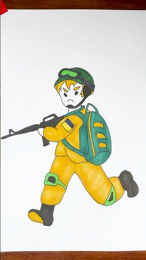 How to draw a Soldier of Ugrent