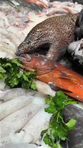 Giant Leopard Eel at Seafood Market | Amazing Rare Sea Creature | Incredible Marine Life #shorts