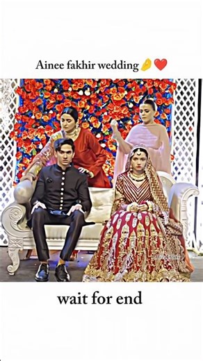 Ainee Fakhri wedding😘❤️ #wedding #ainaasif #shortsfeed #mayiri #anne #ytshorts #explore