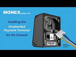 Installing the Unattended Payment Terminal for the Car Wash