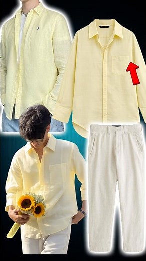 Light Yellow Shirt White Trouser Outfit for Men 🔥 Best Summer Outfit Ideas 2026 #shorts