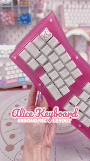 Exploring the Alice Keyboard: A Fun and Ergonomic Typing Experience