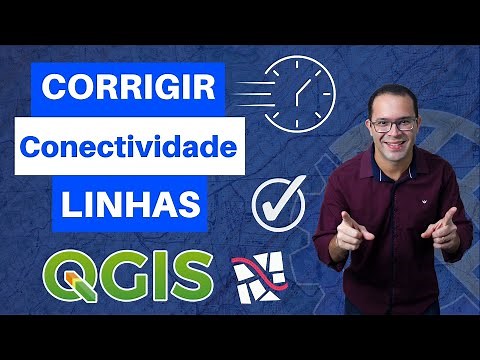 Forma rápida de corrigir erros de conectividade entre Linhas no QGIS