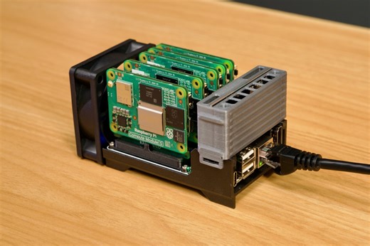 Sipeed NanoCluster fits 7-node Pi cluster in 6cm