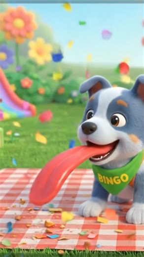 Learn Colors with Poco & Bingo #shorts #baby #kids #colorlearning