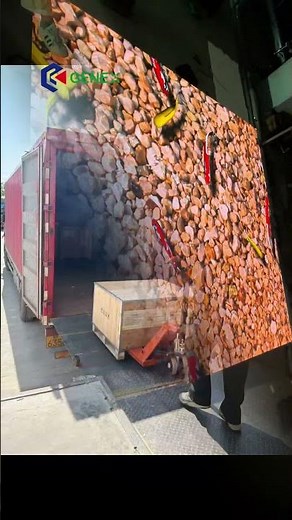 Genex P2.5 GOB Floor LED: From Showstopping Glow to Shipment Ready! #leddisplay #led #ledscreen