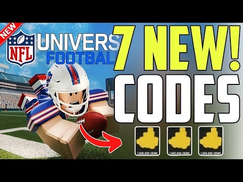 ⚠️New Update⚠️NFL UNIVERSE FOOTBALL CODES - ROBLOX NFL UNIVERSE FOOTBALL CODES