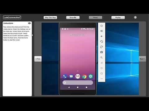 Hardware Lab Simulation 9-2: Android Smartphone Emulation
