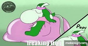 frog inflation on Make a GIF