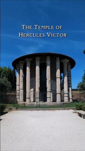 Temple of Hercules Victor #AncientRome #RomanHistory #Hercules #HistoryTravel #Ancientgreece