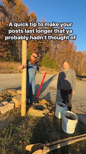 We just wanted to share a quick tip a lot of folks don’t think of that we learned awhile ago from our buddy Chris to help your fence posts last longer. It’s cheap and very effective at extending the life of your fence posts #diy #fencing #tips #tipsandtricks #building #fypシ | Chase Stanfill