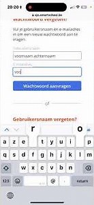 Smartschool App Wachtwoord Vergeten