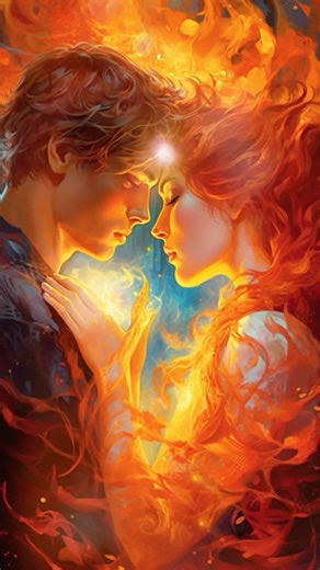 In each other’s eyes, we found Divine Love. Our Love is a sacred flame that burns bright, igniting the passion within us. Together we stand, united in Love, as Twin Flames destined to be together. ❤️‍🔥 Artwork: Infinity - James Young _ Experience the power of Twin Flame Eternal Love - check the link in bio. #mirrorexercise #harmonioustwinflameunion #union #reunion #jeffandshaleia #healing #twinflame #divinelove #passion #connection #sacredflame #love #relationshipgoals #spiritualjourney #truelo