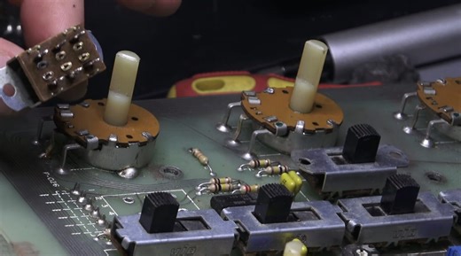 Cleaning Vintage Pots & Switches On The Sequential Circuits Pro-One