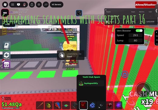 Scamming scammers with scripts part 16#scrpiting #ezlavadirto #lavadireito #getscammedlol #CapCut