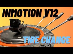 InMotion V12 Tire Change
