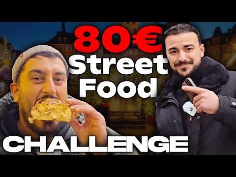 80€ Street Food Challenge 🔥 #1