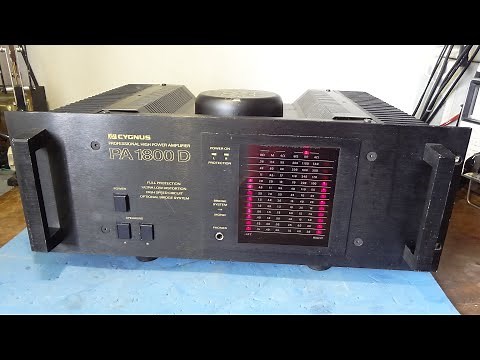 CYGNUS PA 1800 POWER AMPLIFIER: HOW DID THEY ARRIVE AT 190W RMS IN THE MANUAL?