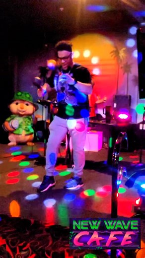 Last night's Latin night with DJ Manso...warming us up with tropical and spicy rhythms!🕺💃🎶 | New Wave Cafe