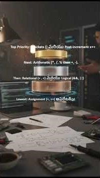 జావా ఆపరేటర్స్ మాస్టర్ టేబుల్! 🚦 | Operator Precedence Explained | CS Guru Telugu