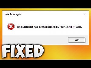 How to Fix Task Manager Has Been Disabled by Your Administrator Error in Windows 10 & Windows 11